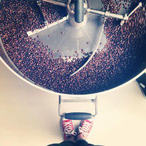 Roasting Coffee at Koffie met Zorg